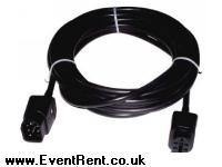 10 Meter ELV Plug to ELV Socket 7 core 10amp Lead